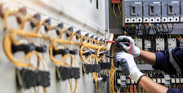 Professional Electrician technician working in Haltom City, TX